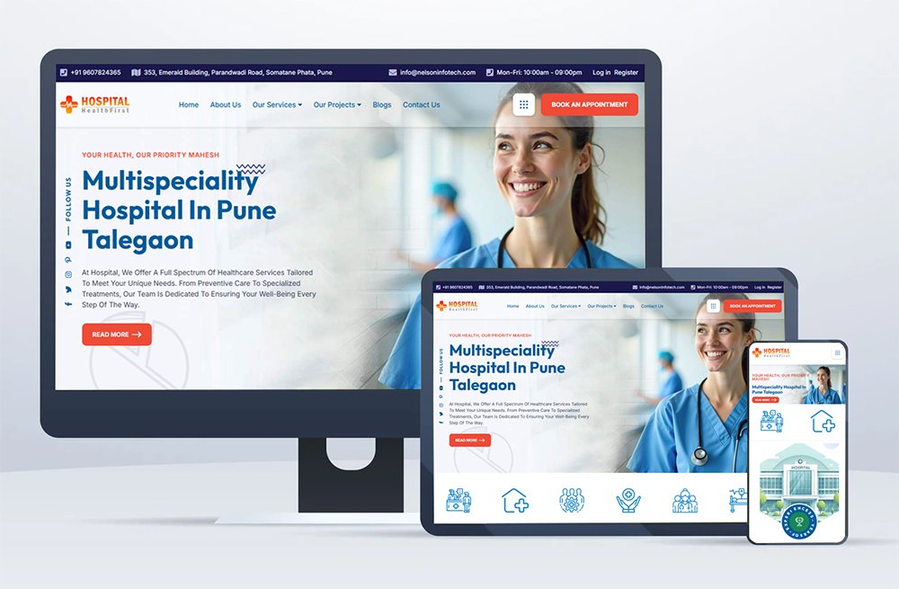 Enhance Patient Experience with Online Appointment Management - Hospitals CMS Website